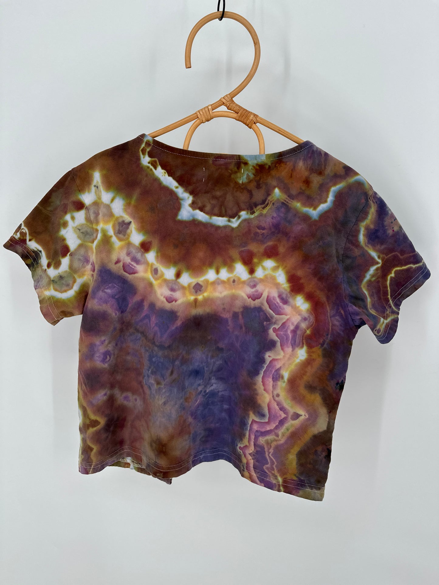 Plum Sunset Crop Tee | Size M
