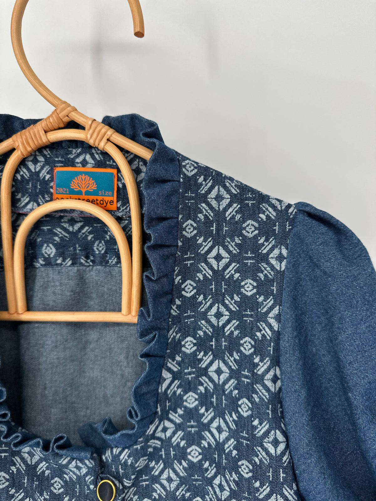 Indigo Folk - Handmade Denim Babydoll Top (Copy)