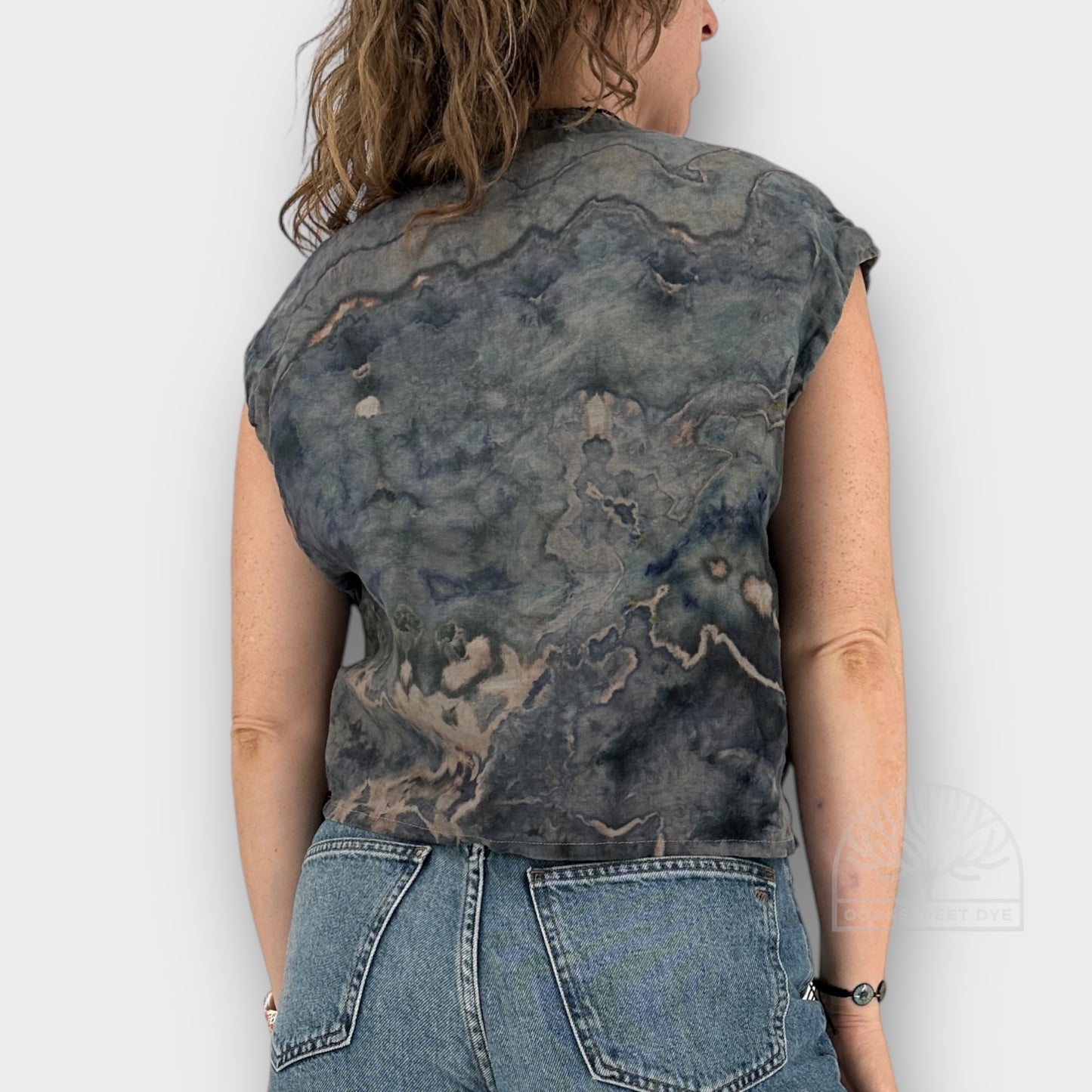Salt of the Earth Linen Crop Top | Size M