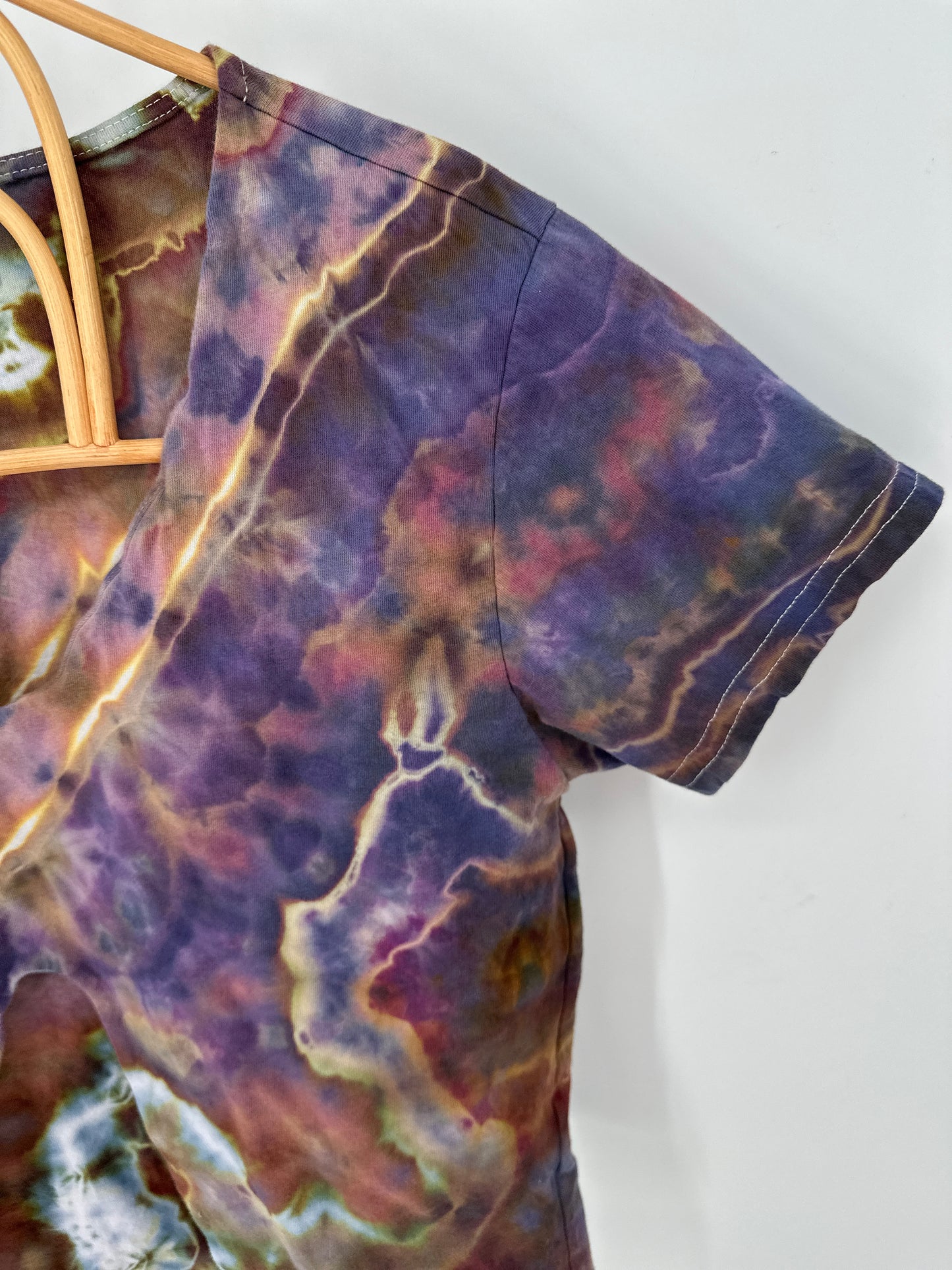 Plum Sunset Crop Tee | Size L