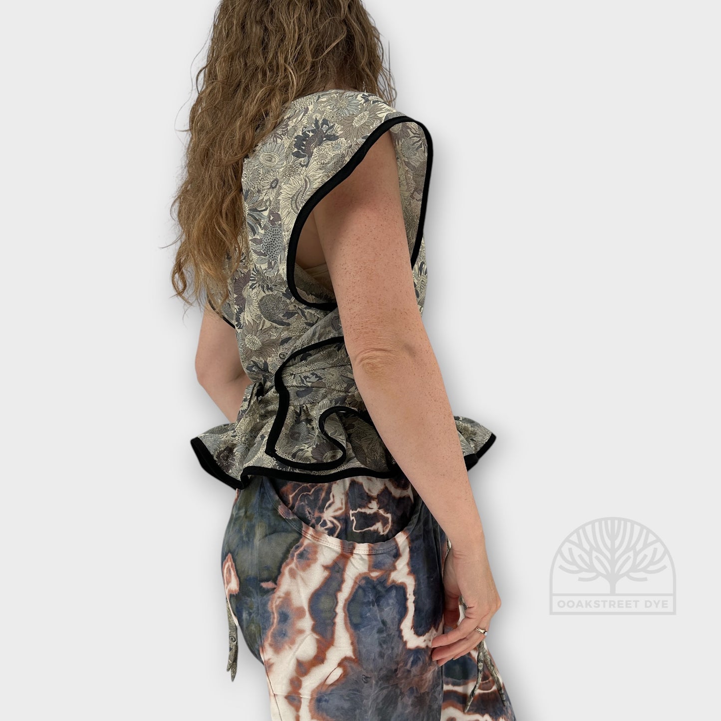 Flower Trip Wrap Top
