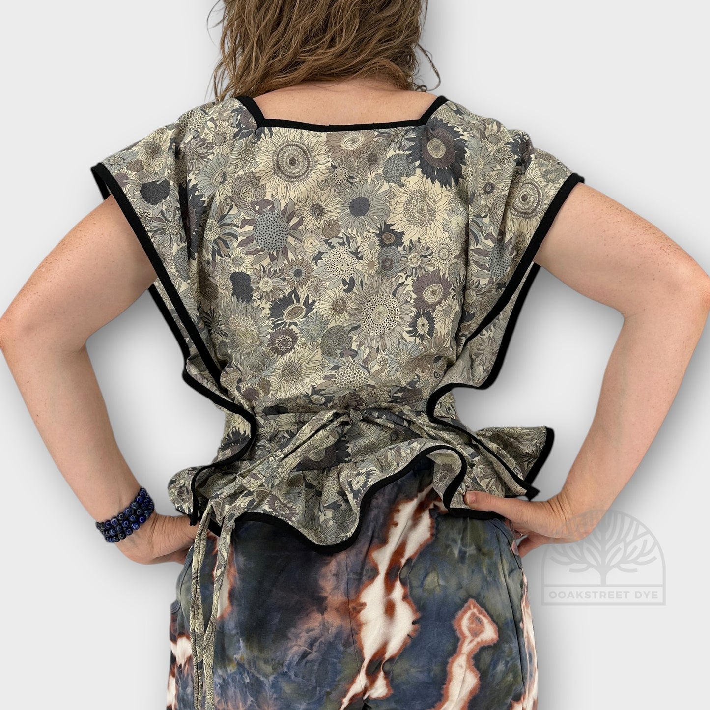Flower Trip Wrap Top