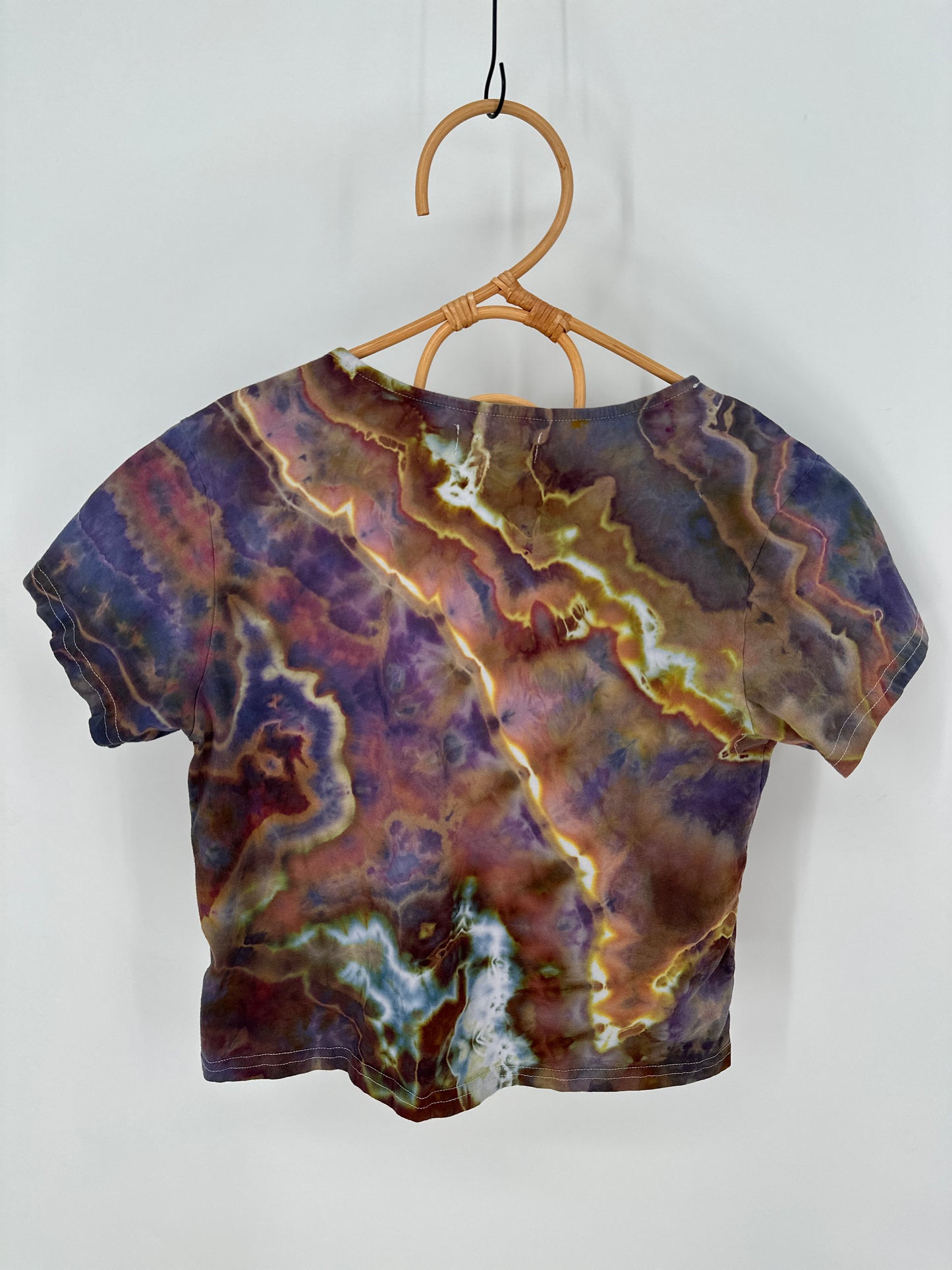 Plum Sunset Crop Tee | Size L