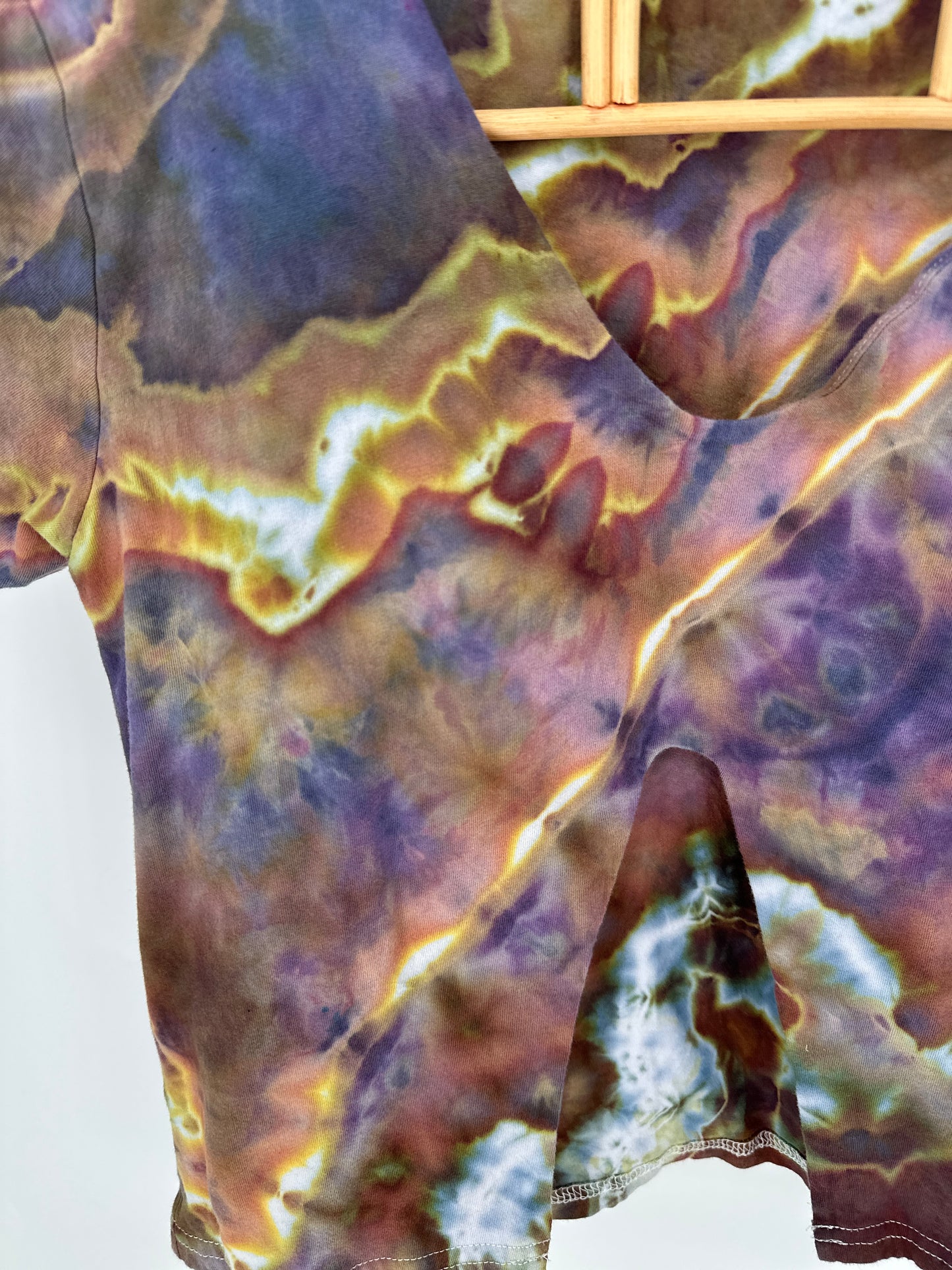 Plum Sunset Crop Tee | Size S