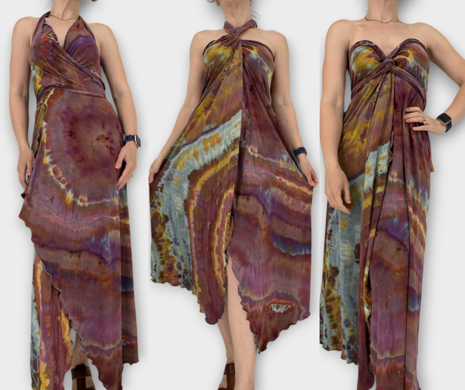 Pandora Multi-Way Tie Dye Dress | XS - M