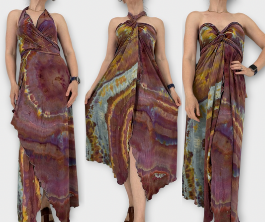 Pandora Multi-Way Tie Dye Dress | XS - M