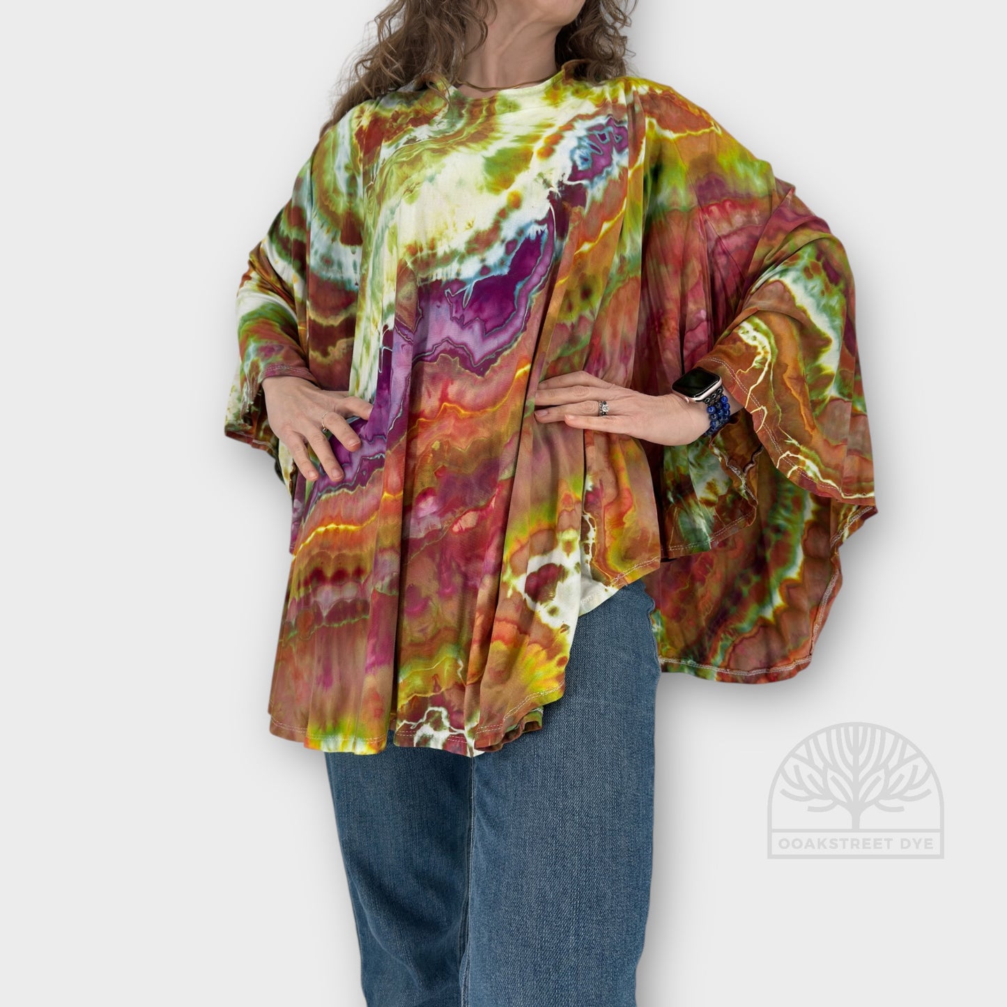 Rainbow Daze Short Cape | One Size