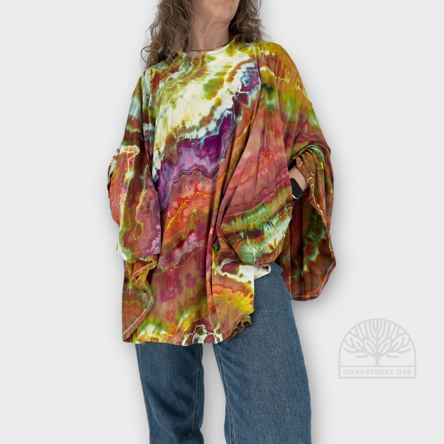 Rainbow Daze Short Cape | One Size