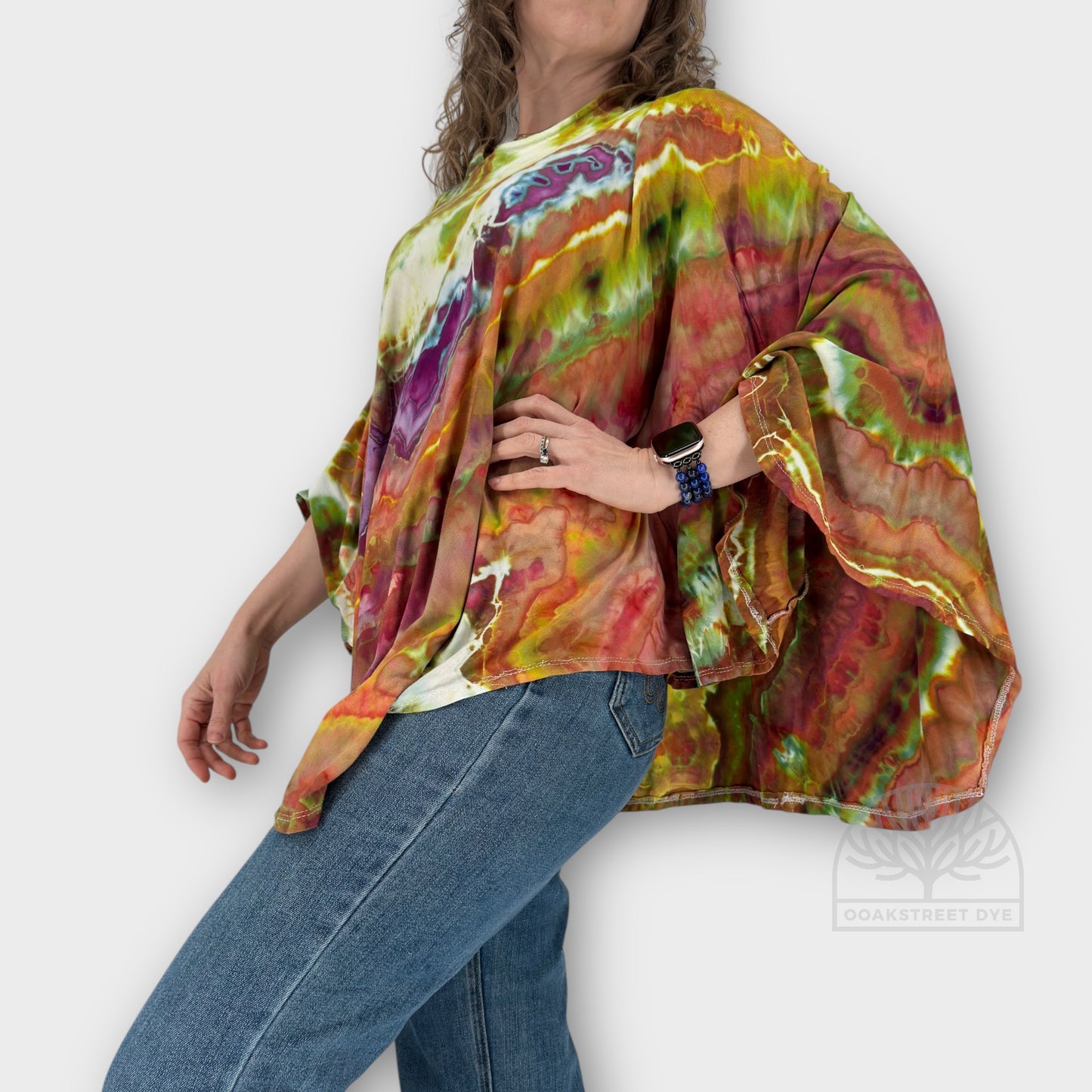 Rainbow Daze Short Cape | One Size