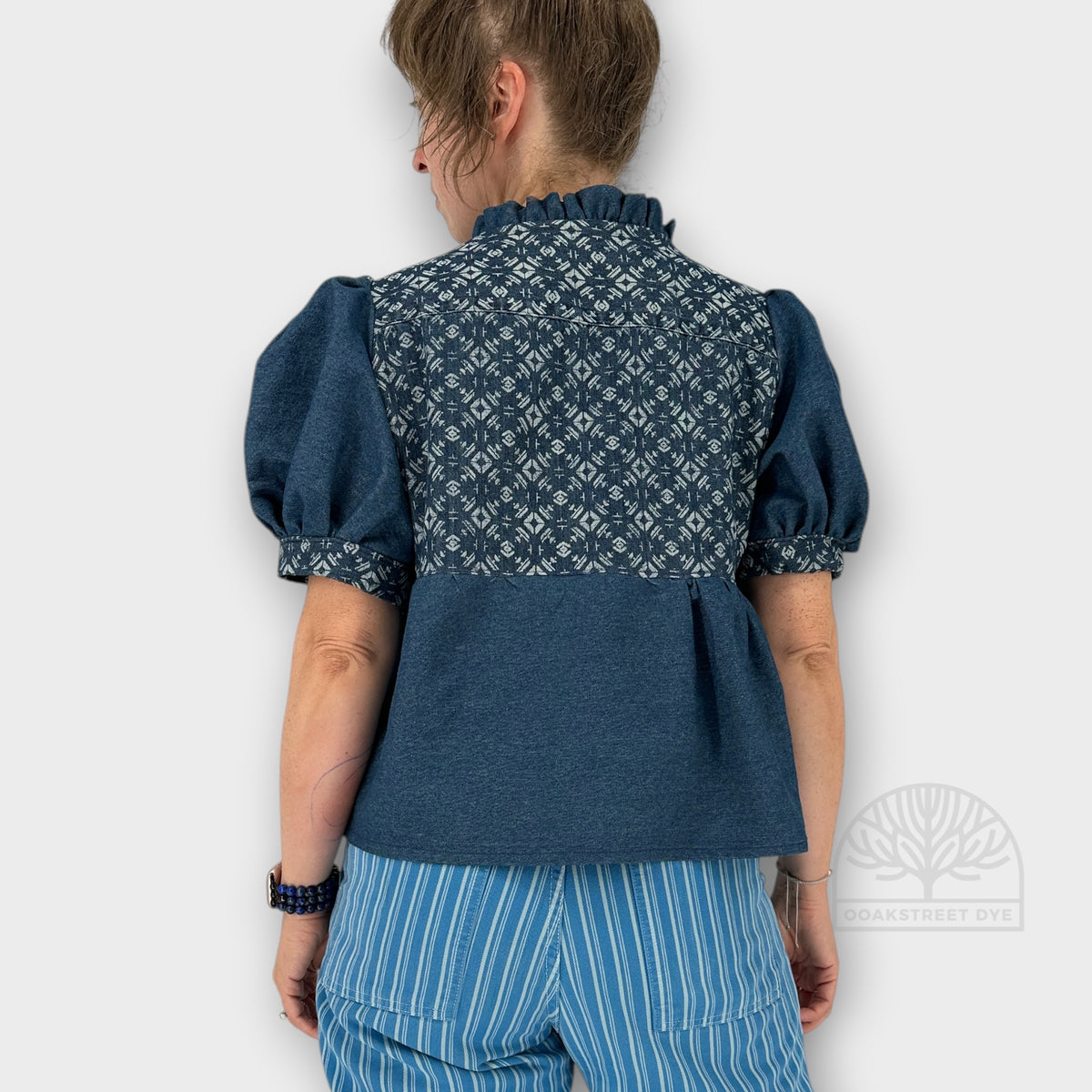Indigo Folk - Handmade Denim Babydoll Top (Copy)