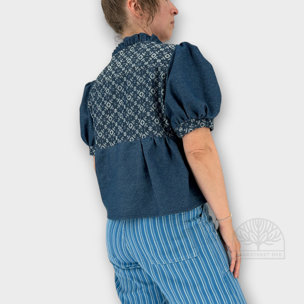 Indigo Folk - Handmade Denim Babydoll Top (Copy)
