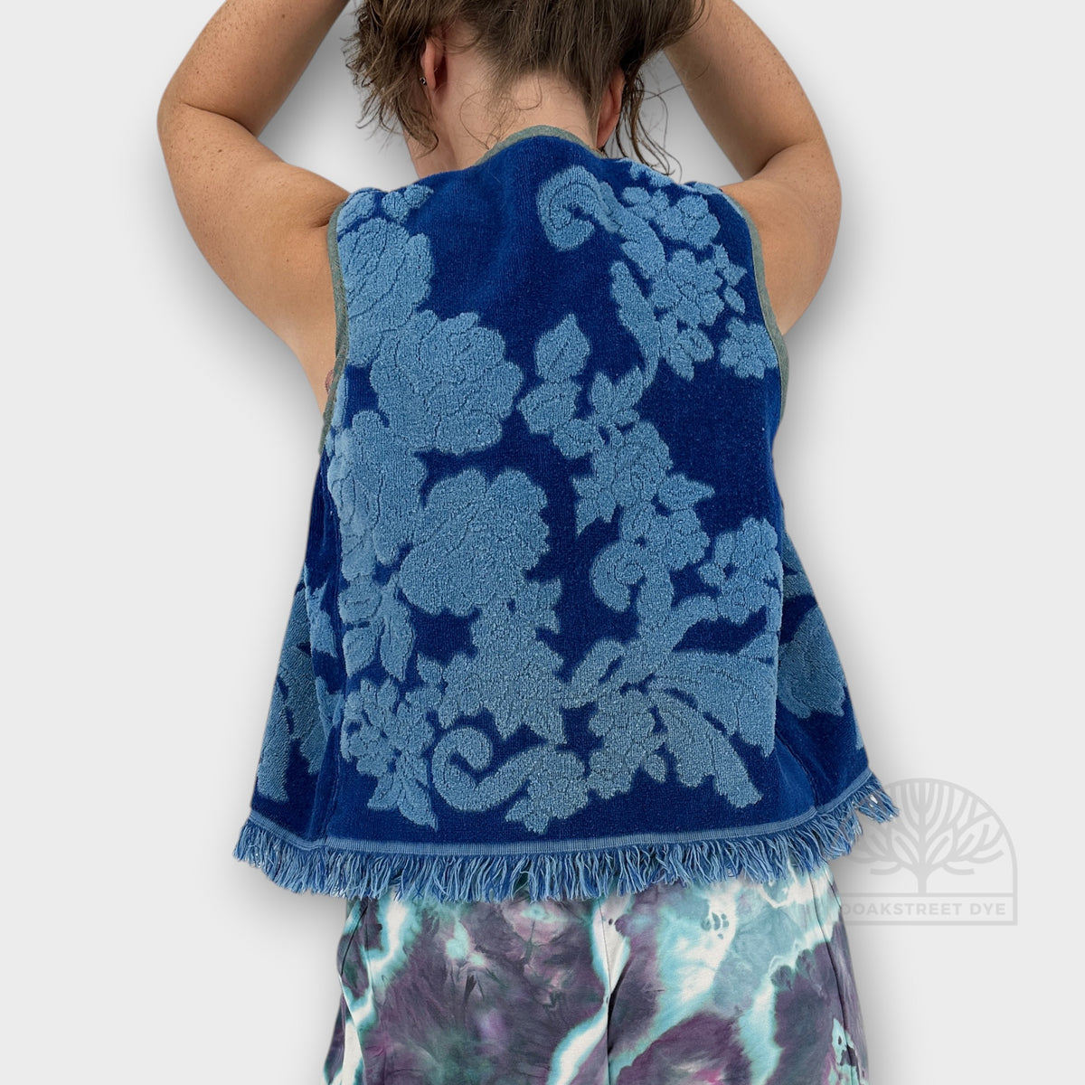 Monticello Bloom — Handmade 1970s Towel Vest