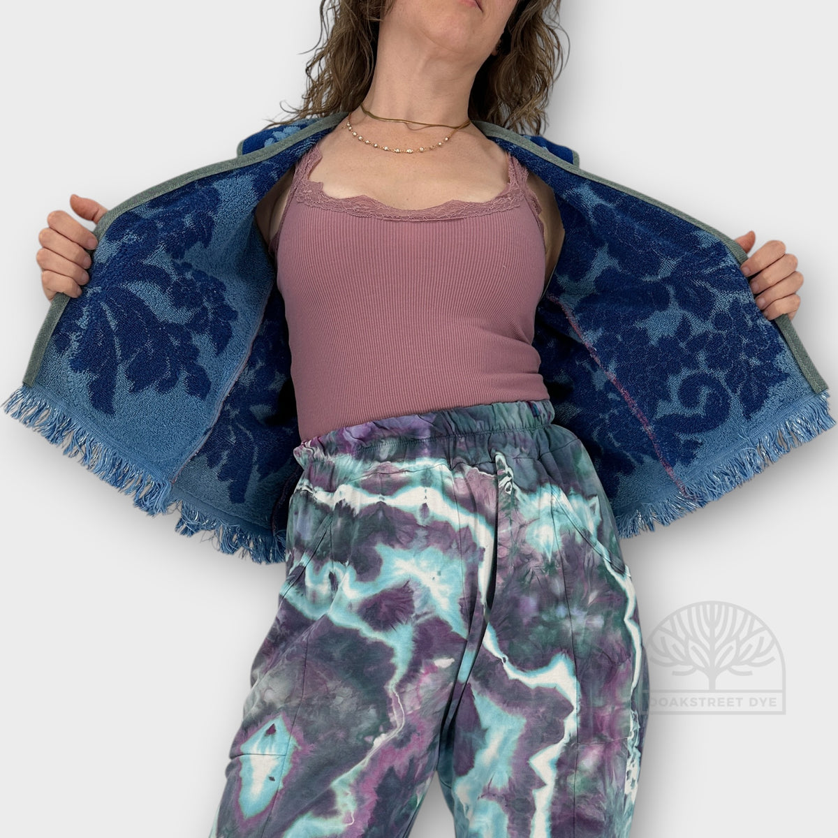 Monticello Bloom — Handmade 1970s Towel Vest