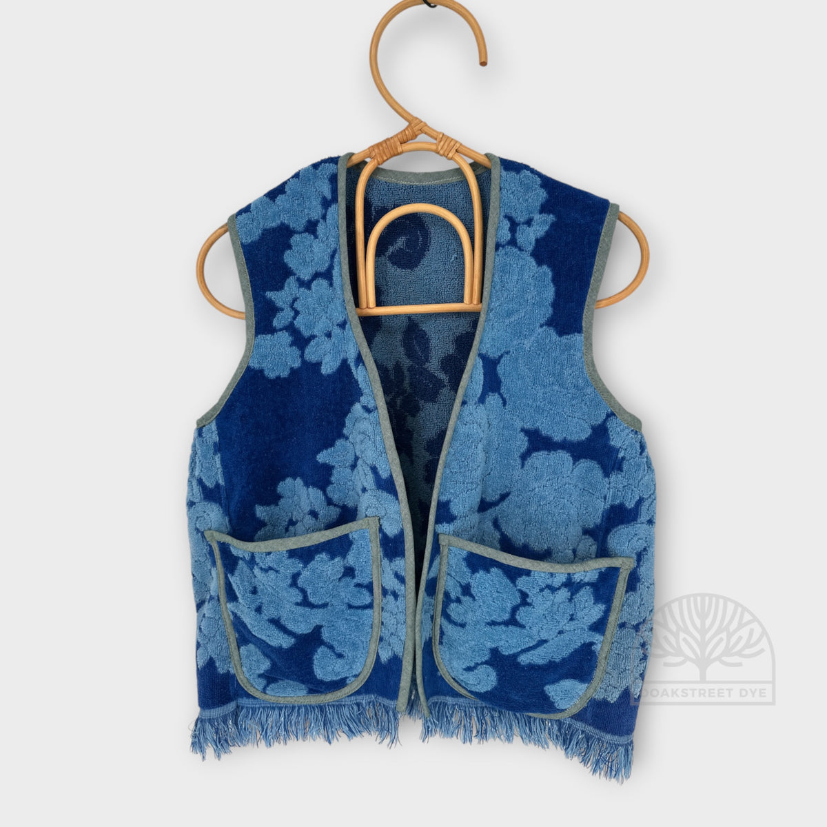Monticello Bloom — Handmade 1970s Towel Vest