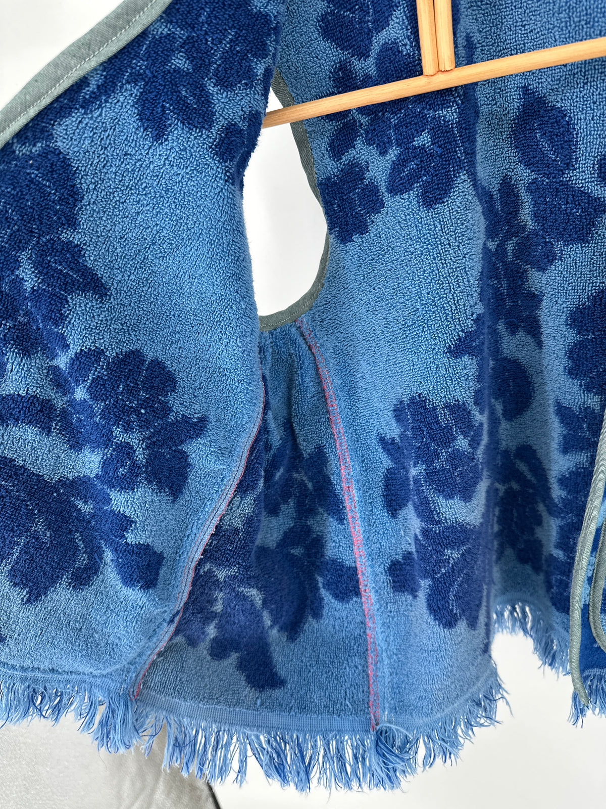 Monticello Bloom — Handmade 1970s Towel Vest