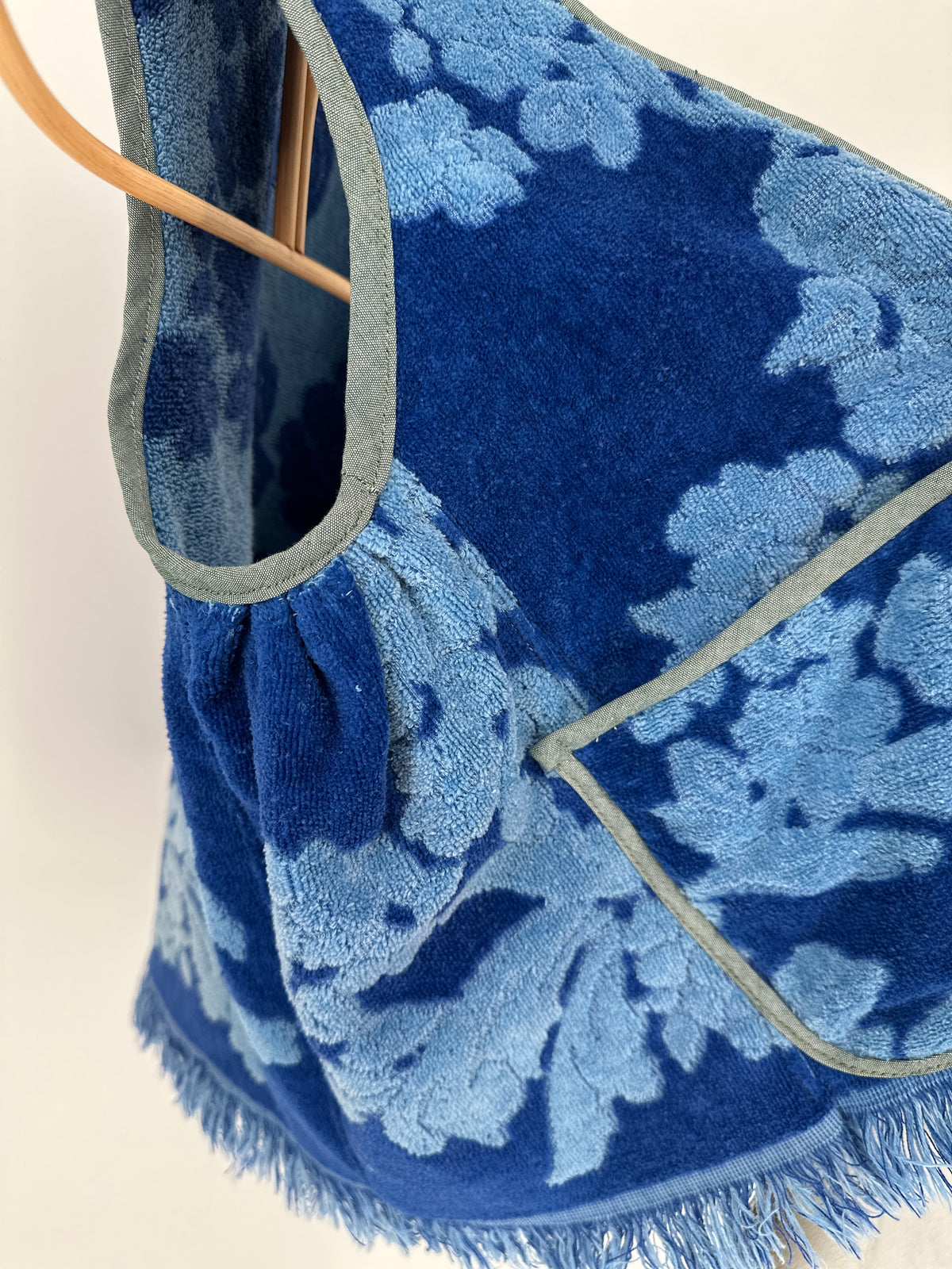 Monticello Bloom — Handmade 1970s Towel Vest