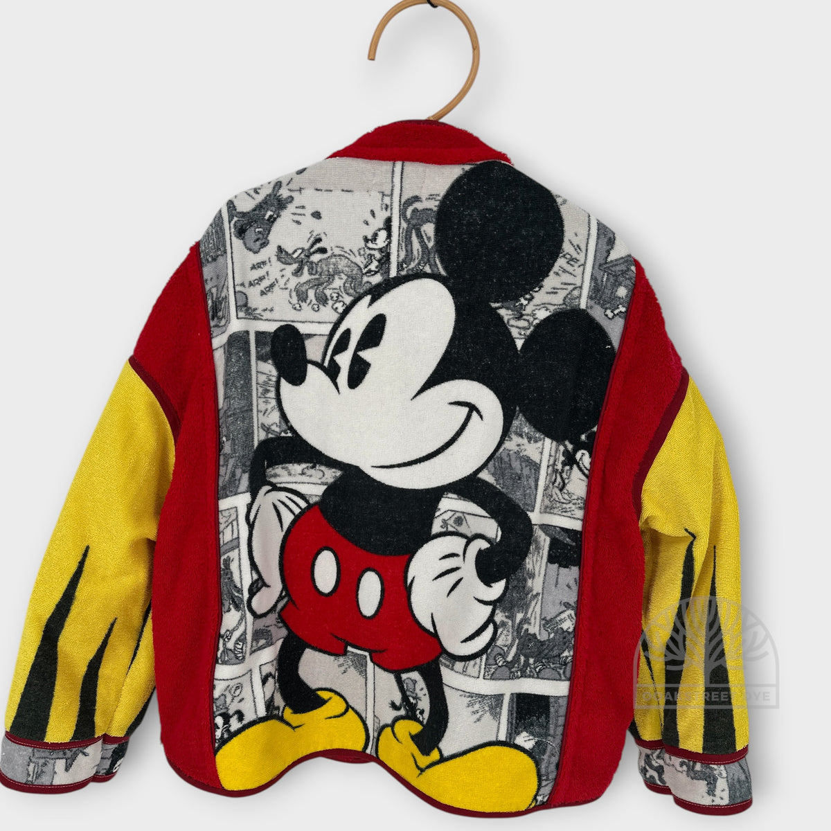 One-of-a-Kind Upcycled Comic Towel Jacket