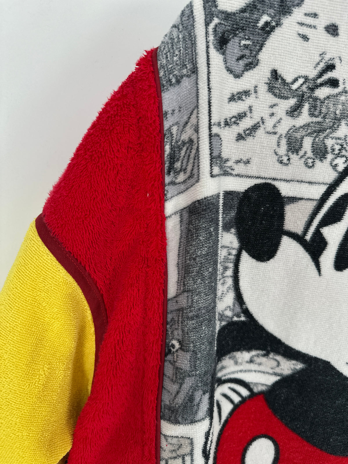 One-of-a-Kind Upcycled Comic Towel Jacket