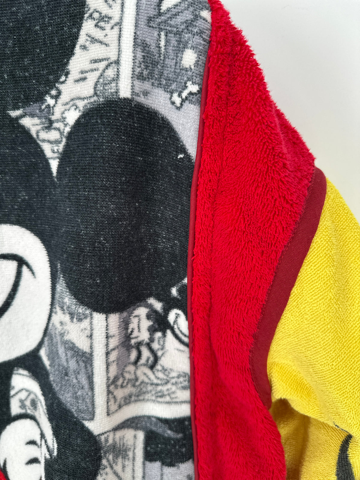 One-of-a-Kind Upcycled Comic Towel Jacket