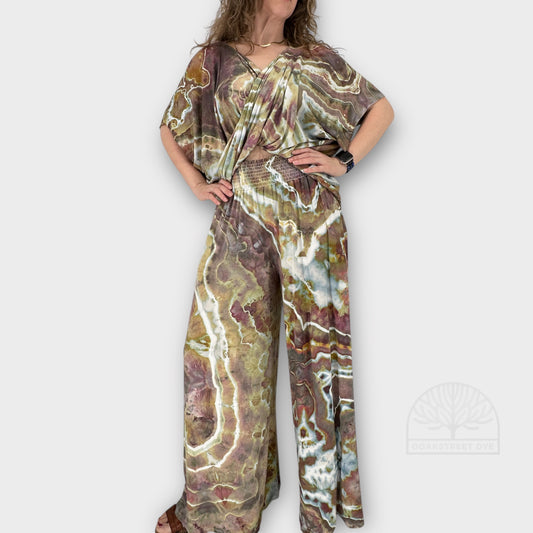 Forest Prism Palazzo & Twist Top Set