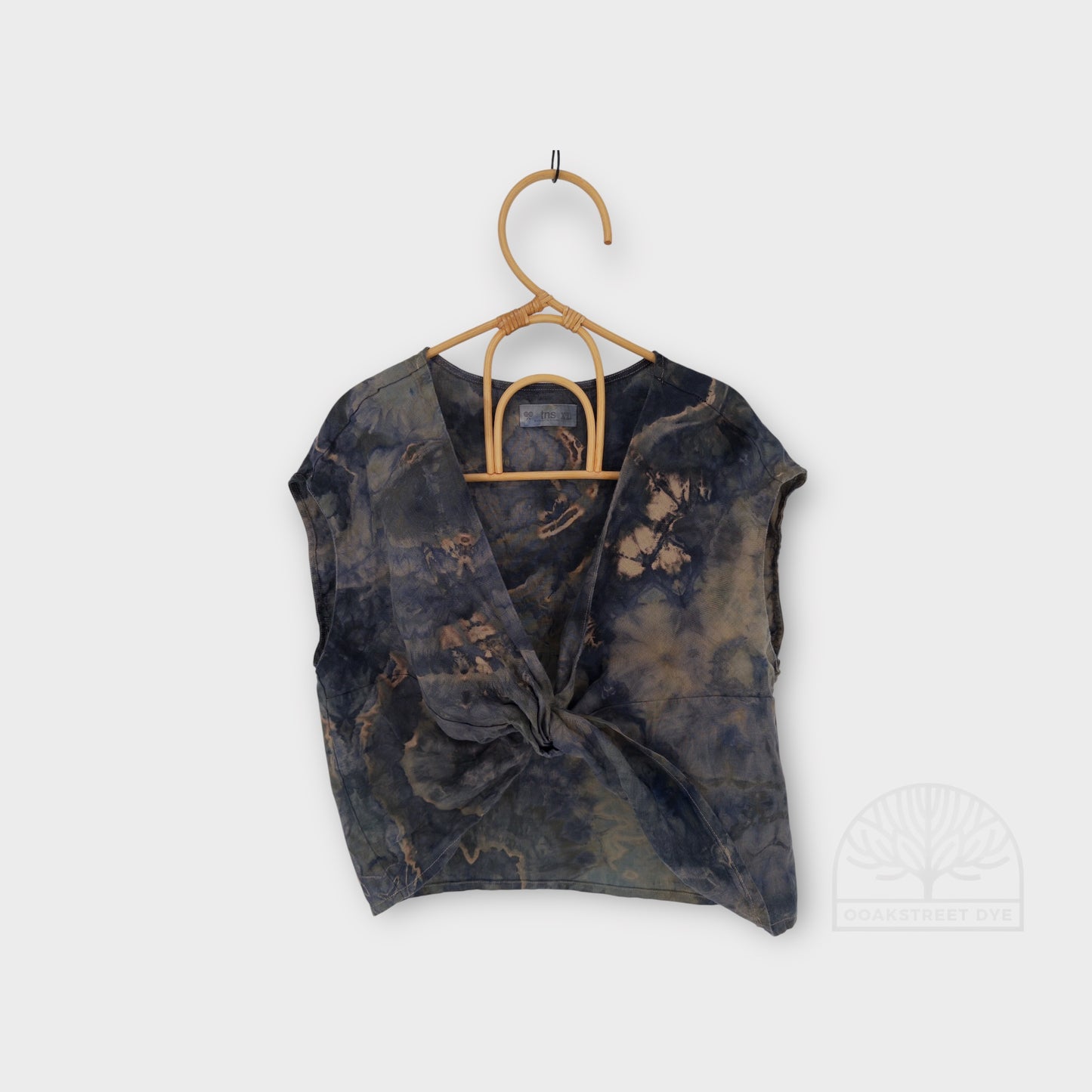 Salt of the Earth Linen Crop Top | Size XL