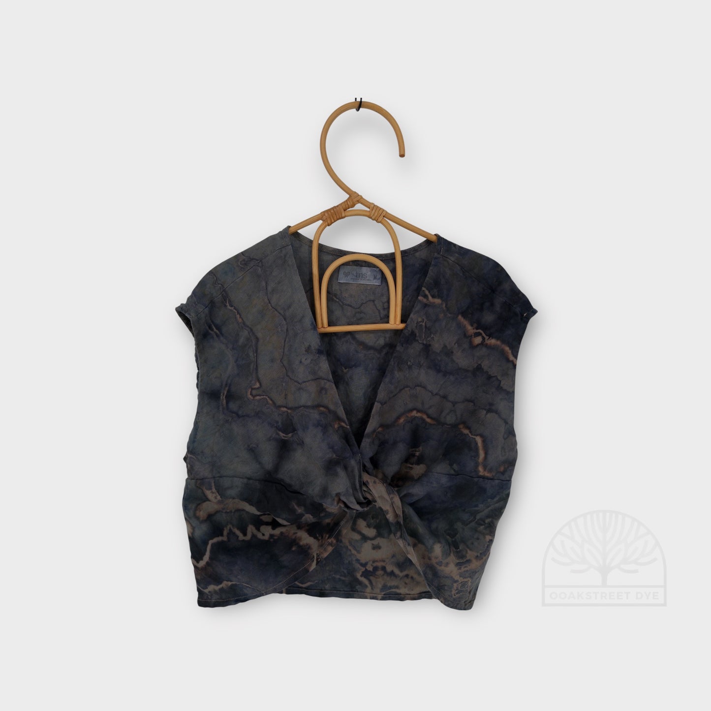 Salt of the Earth Linen Crop Top | Size M
