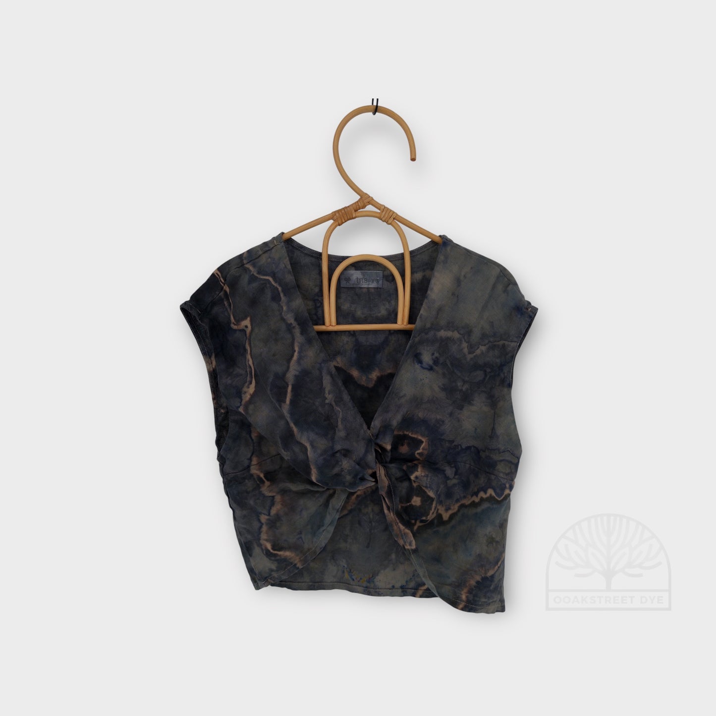 Salt of the Earth Linen Crop Top | Size M