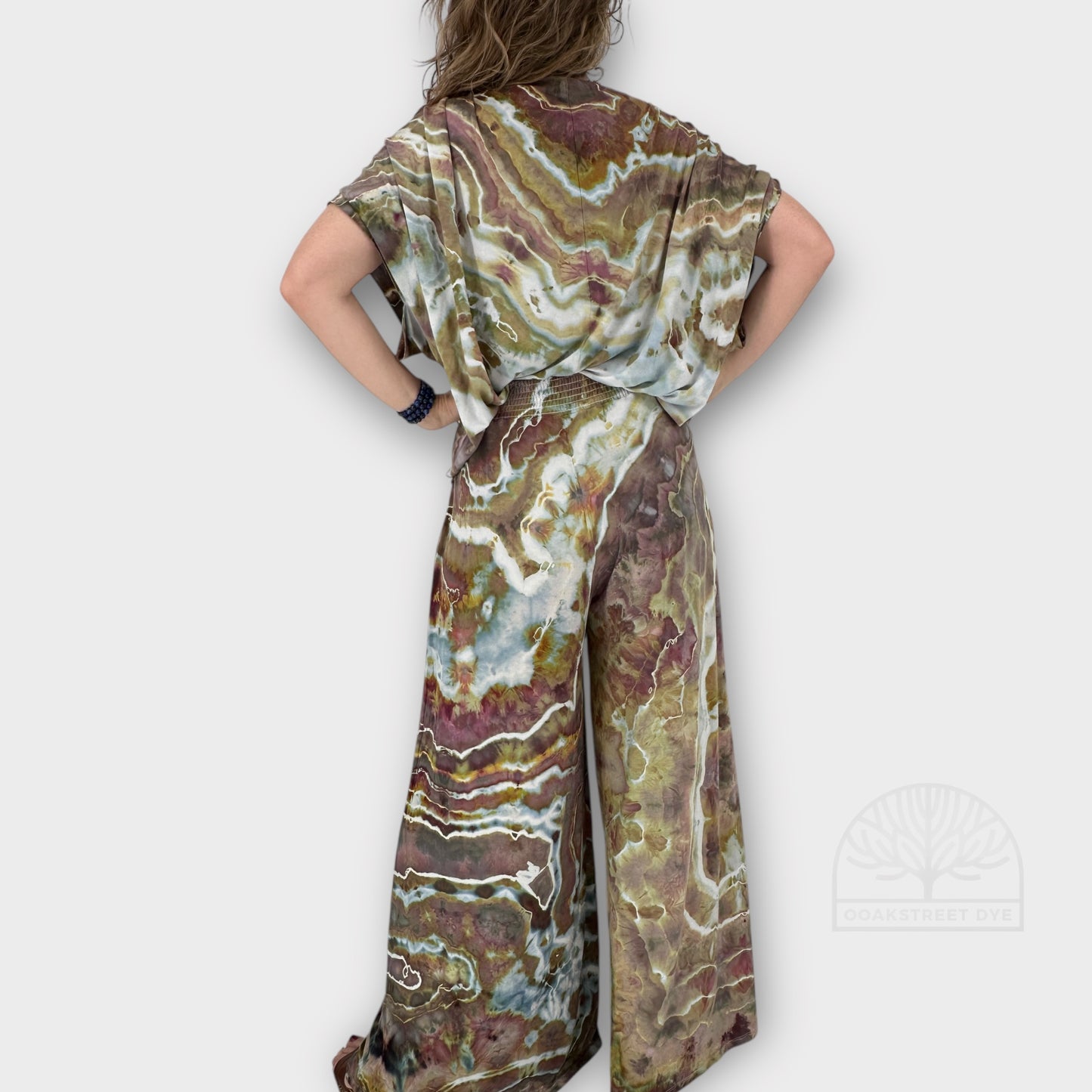 Forest Prism Palazzo & Twist Top Set