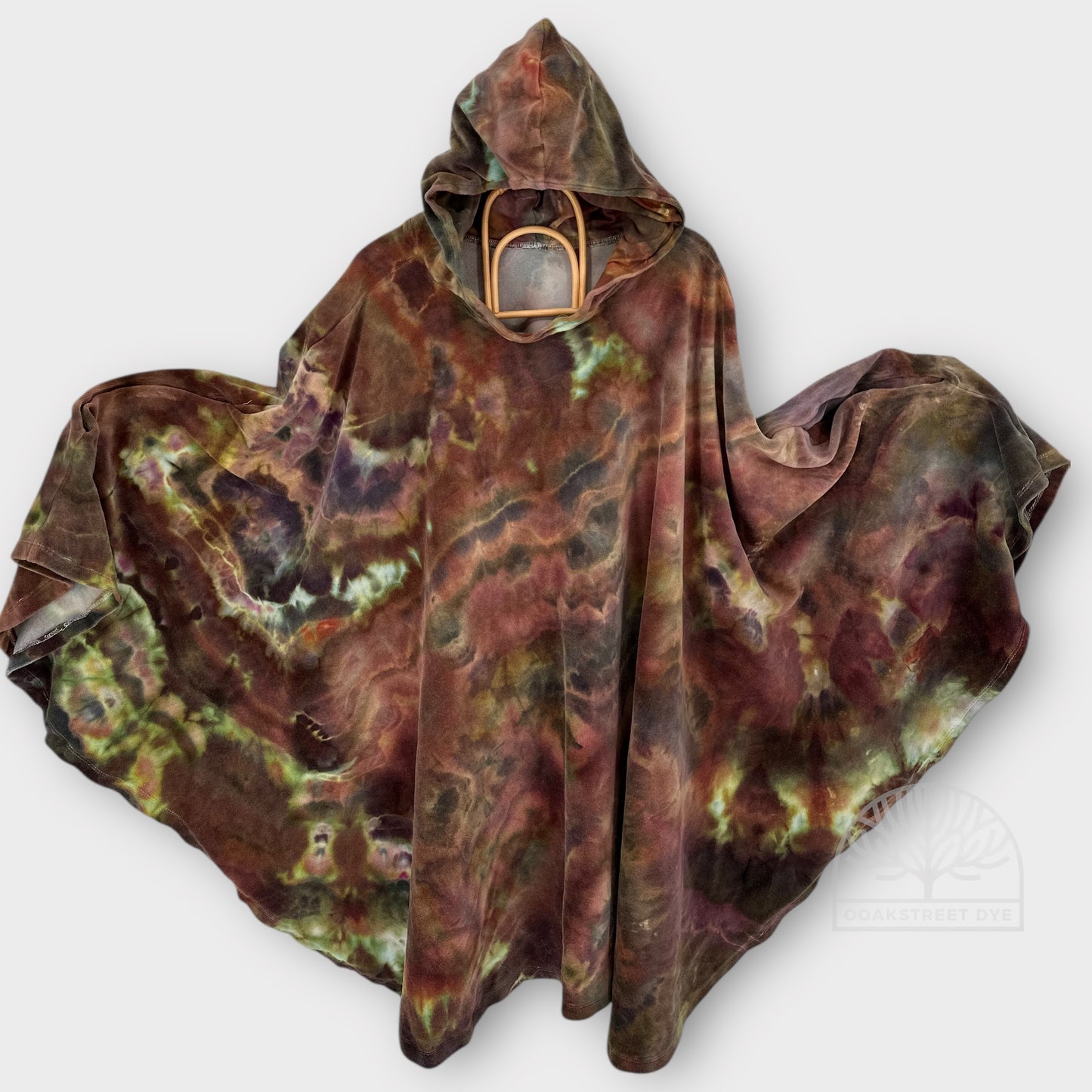 Forest Prism Velour Cape | One Size