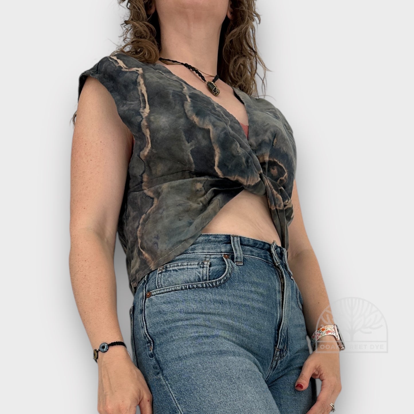 Salt of the Earth Linen Crop Top | Size XS