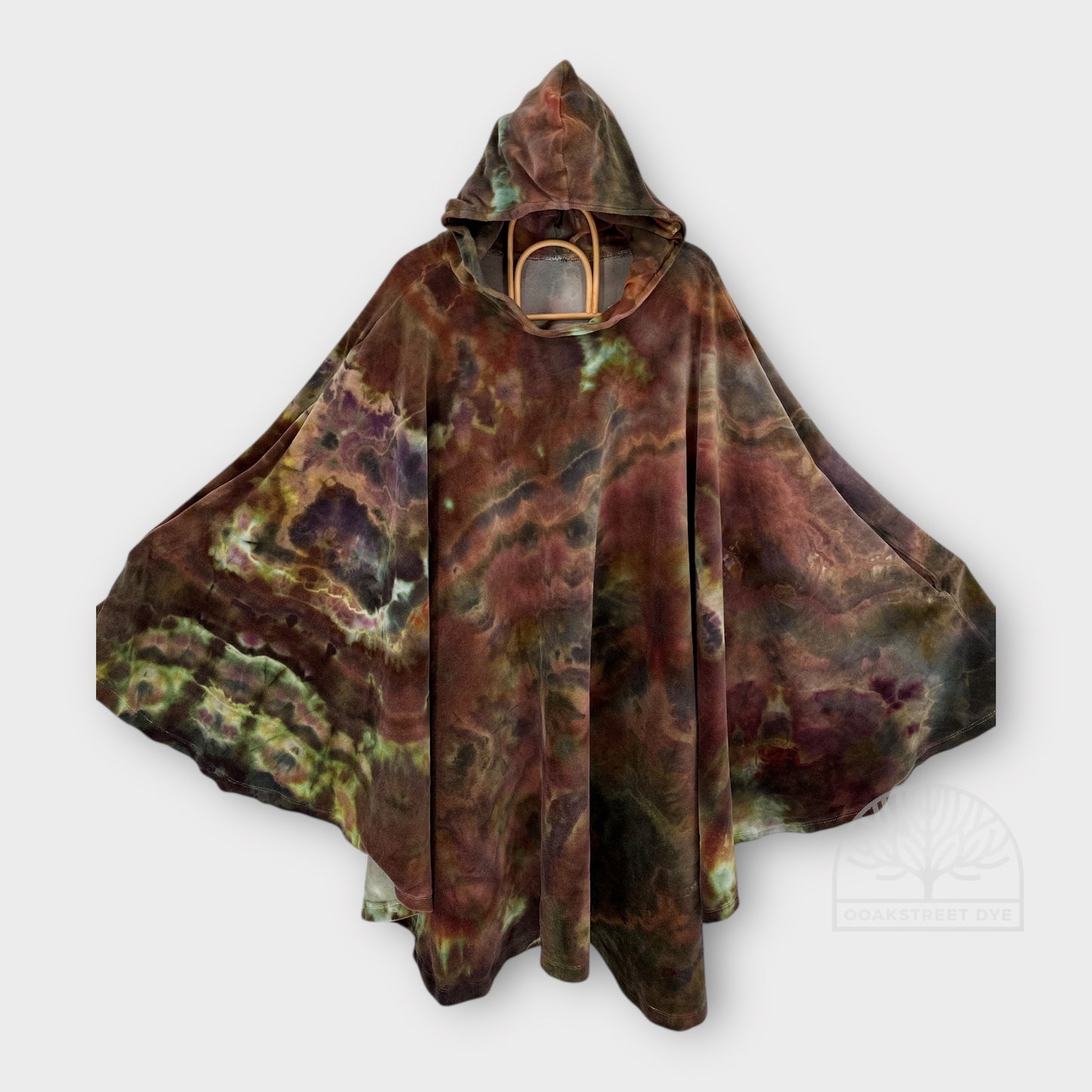 Forest Prism Velour Cape | One Size