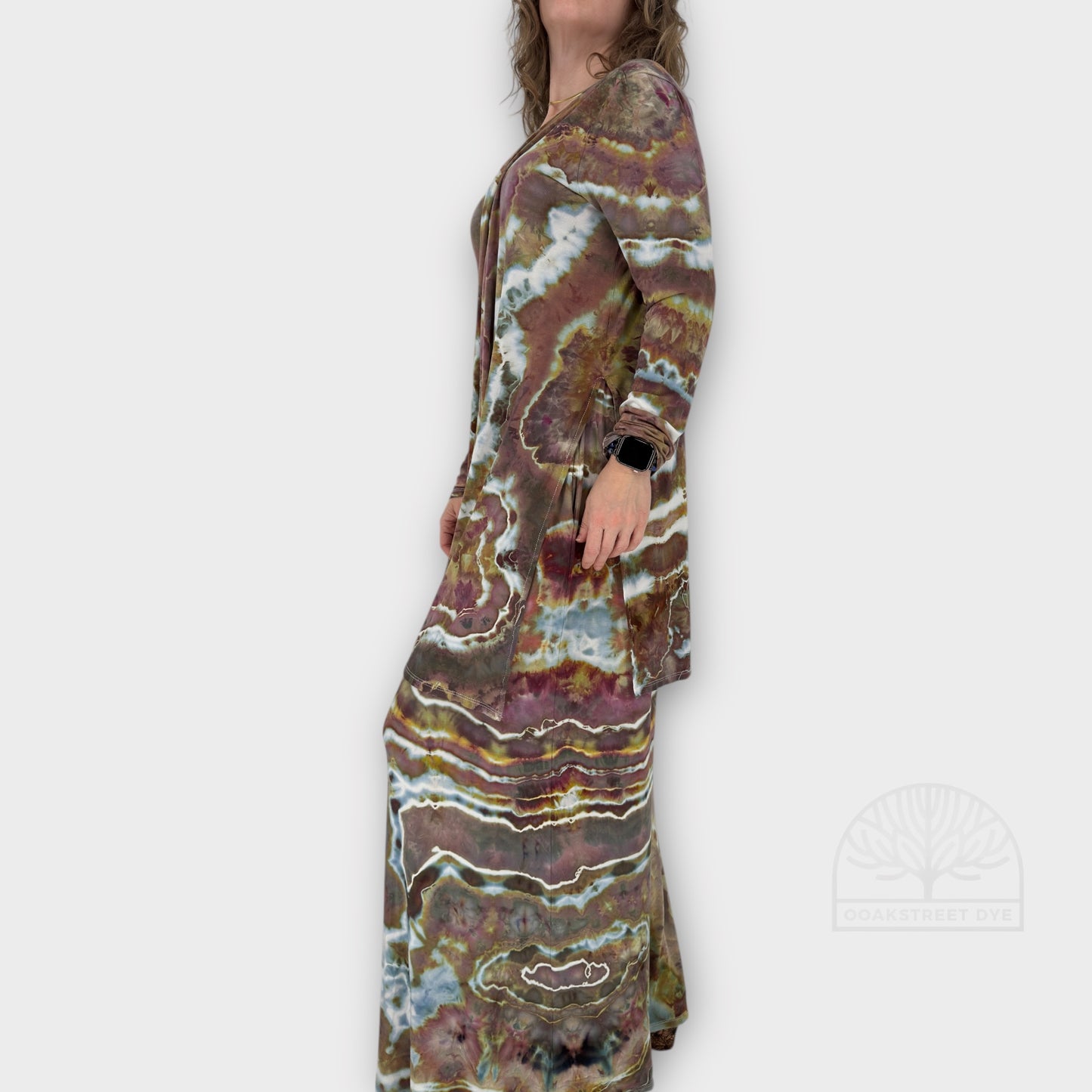 Forest Prism Palazzo & Cardigan Top Set