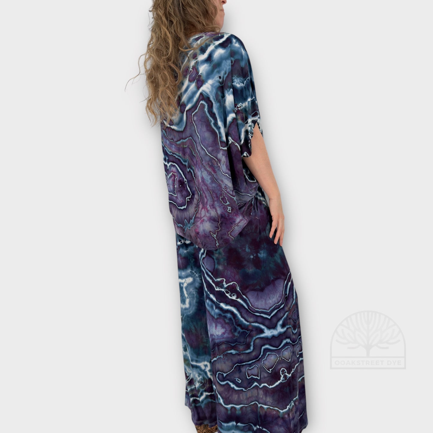 Violet Night Palazzo & Twist Top Set